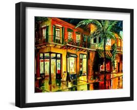 Frenchmans Street In New Orleans-Diane Millsap-Framed Art Print