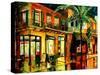 Frenchmans Street In New Orleans-Diane Millsap-Stretched Canvas