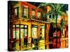 Frenchmans Street In New Orleans-Diane Millsap-Stretched Canvas