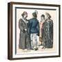 Frenchmen of 1470-null-Framed Art Print