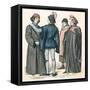 Frenchmen of 1470-null-Framed Stretched Canvas