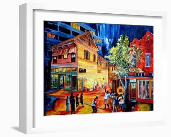 Frenchmen Street Funk-Diane Millsap-Framed Art Print