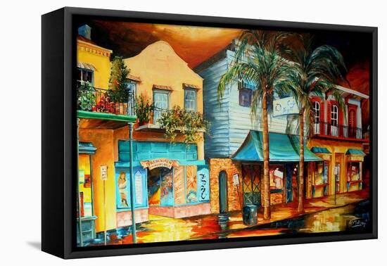 Frenchmen Street, New Orleans-Diane Millsap-Framed Stretched Canvas