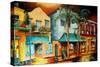 Frenchmen Street, New Orleans-Diane Millsap-Stretched Canvas