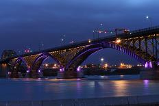 The Peace Bridge, Which is One of the Main Border Crossings between Canada and the United States, R-FrenchToast-Photographic Print