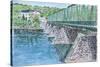 Frenchtown Bridge, 2004-Anthony Butera-Stretched Canvas