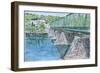 Frenchtown Bridge, 2004-Anthony Butera-Framed Premium Giclee Print