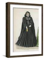 Frenchwoman 1547-Marie Preval-Framed Art Print