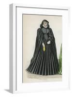 Frenchwoman 1547-Marie Preval-Framed Art Print