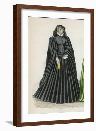 Frenchwoman 1547-Marie Preval-Framed Art Print