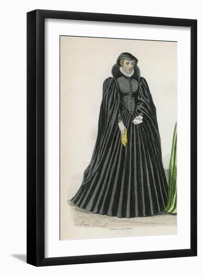 Frenchwoman 1547-Marie Preval-Framed Art Print