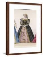 Frenchwoman 1559-Marie Preval-Framed Art Print