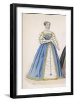 Frenchwoman 1559-Marie Preval-Framed Art Print