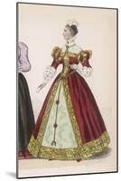 Frenchwoman 1560-Marie Preval-Mounted Art Print