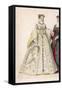 Frenchwoman 1570-Marie Preval-Framed Stretched Canvas