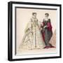 Frenchwoman 1570-Marie Preval-Framed Art Print