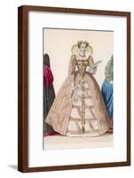 Frenchwoman 1576-Marie Preval-Framed Art Print