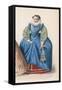 Frenchwoman 1580S-Marie Preval-Framed Stretched Canvas