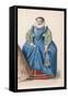 Frenchwoman 1580S-Marie Preval-Framed Stretched Canvas
