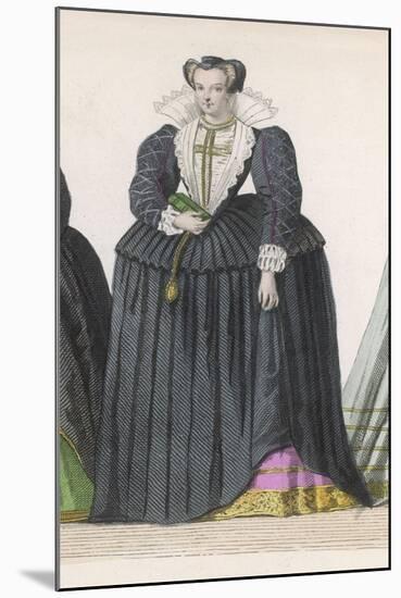 Frenchwoman 1590S-Marie Preval-Mounted Art Print