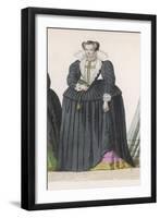 Frenchwoman 1590S-Marie Preval-Framed Art Print