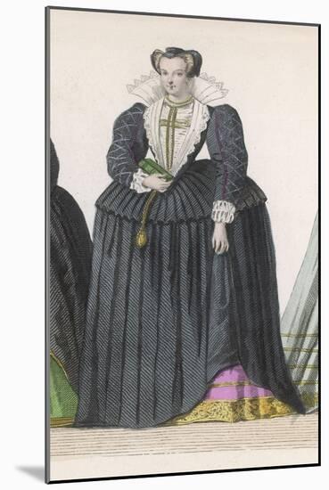 Frenchwoman 1590S-Marie Preval-Mounted Art Print