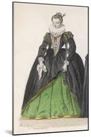 Frenchwoman 1590S-Marie Preval-Mounted Art Print