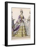 Frenchwoman 1694-null-Framed Art Print