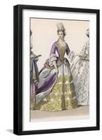 Frenchwoman 1694-null-Framed Art Print