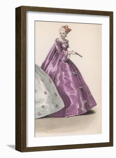 Frenchwoman 1760-null-Framed Art Print