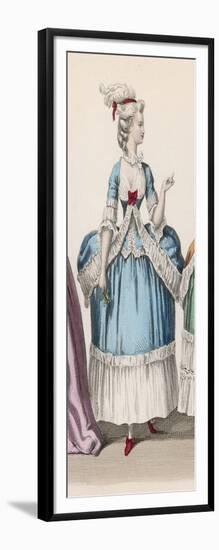 Frenchwoman 1780-null-Framed Art Print