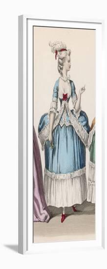 Frenchwoman 1780-null-Framed Art Print