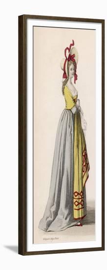 Frenchwoman 1789-null-Framed Art Print