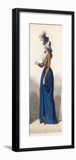 Frenchwoman 1792-null-Framed Art Print