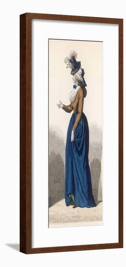 Frenchwoman 1792-null-Framed Art Print