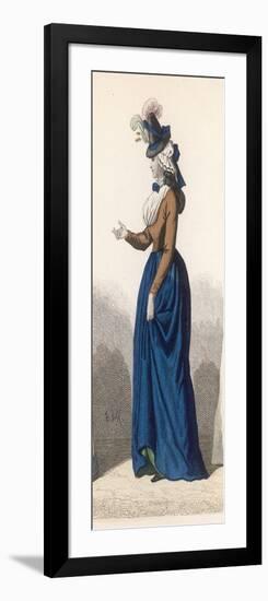 Frenchwoman 1792-null-Framed Art Print