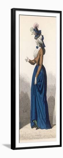 Frenchwoman 1792-null-Framed Art Print