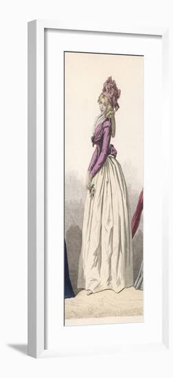 Frenchwoman 1793-null-Framed Art Print