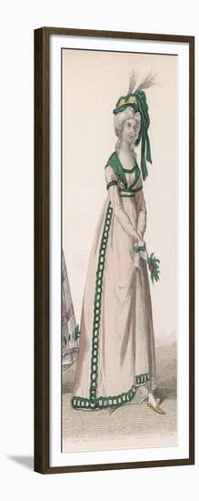 Frenchwoman 1795-null-Framed Art Print