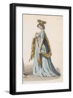 Frenchwoman 1795-null-Framed Art Print