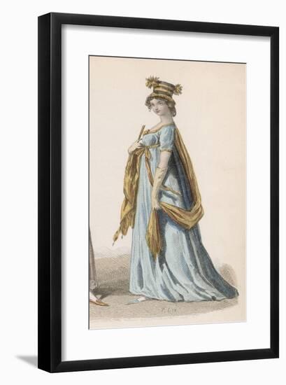 Frenchwoman 1795-null-Framed Art Print