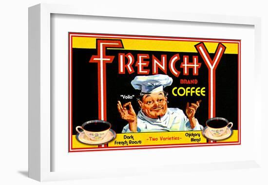 Frenchy Coffee-null-Framed Giclee Print