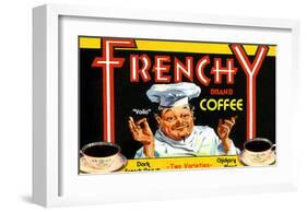 Frenchy Coffee-null-Framed Giclee Print