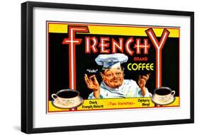 Frenchy Coffee-null-Framed Giclee Print