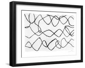 Frequency II-Jennifer Goldberger-Framed Art Print