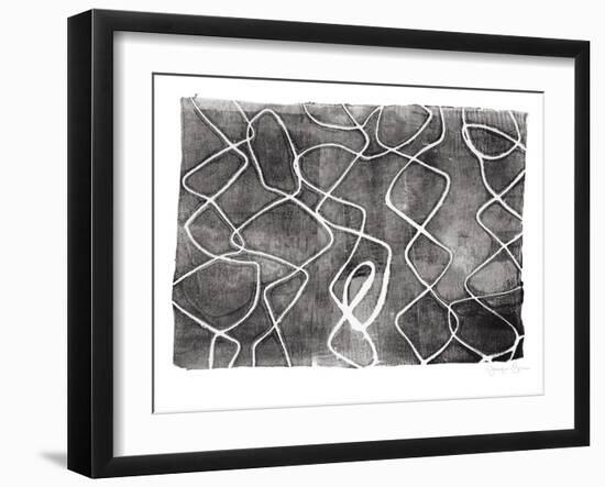 Frequency IV-Jennifer Goldberger-Framed Art Print