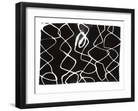 Frequency V-Jennifer Goldberger-Framed Art Print