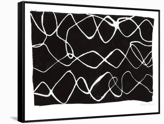 Frequency VI-Jennifer Goldberger-Framed Stretched Canvas