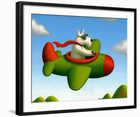 Frequent Flier No. 1-Chris Miles-Framed Art Print