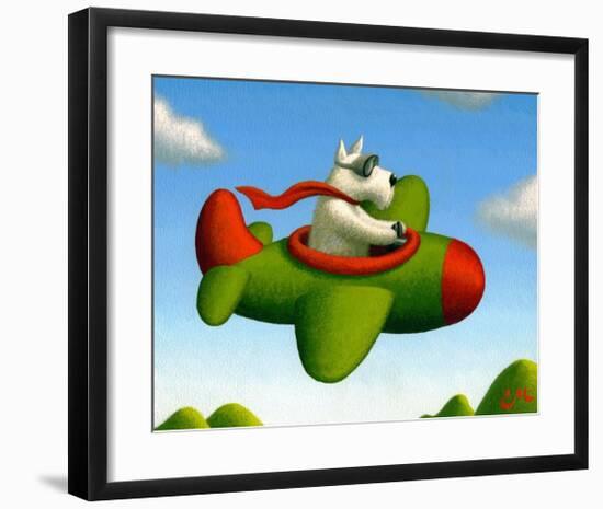 Frequent Flier No. 1-Chris Miles-Framed Art Print